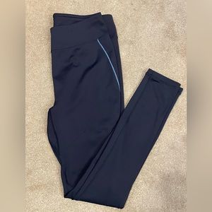 Navy Blue Uniqlo Airism Athletic Leggings Large